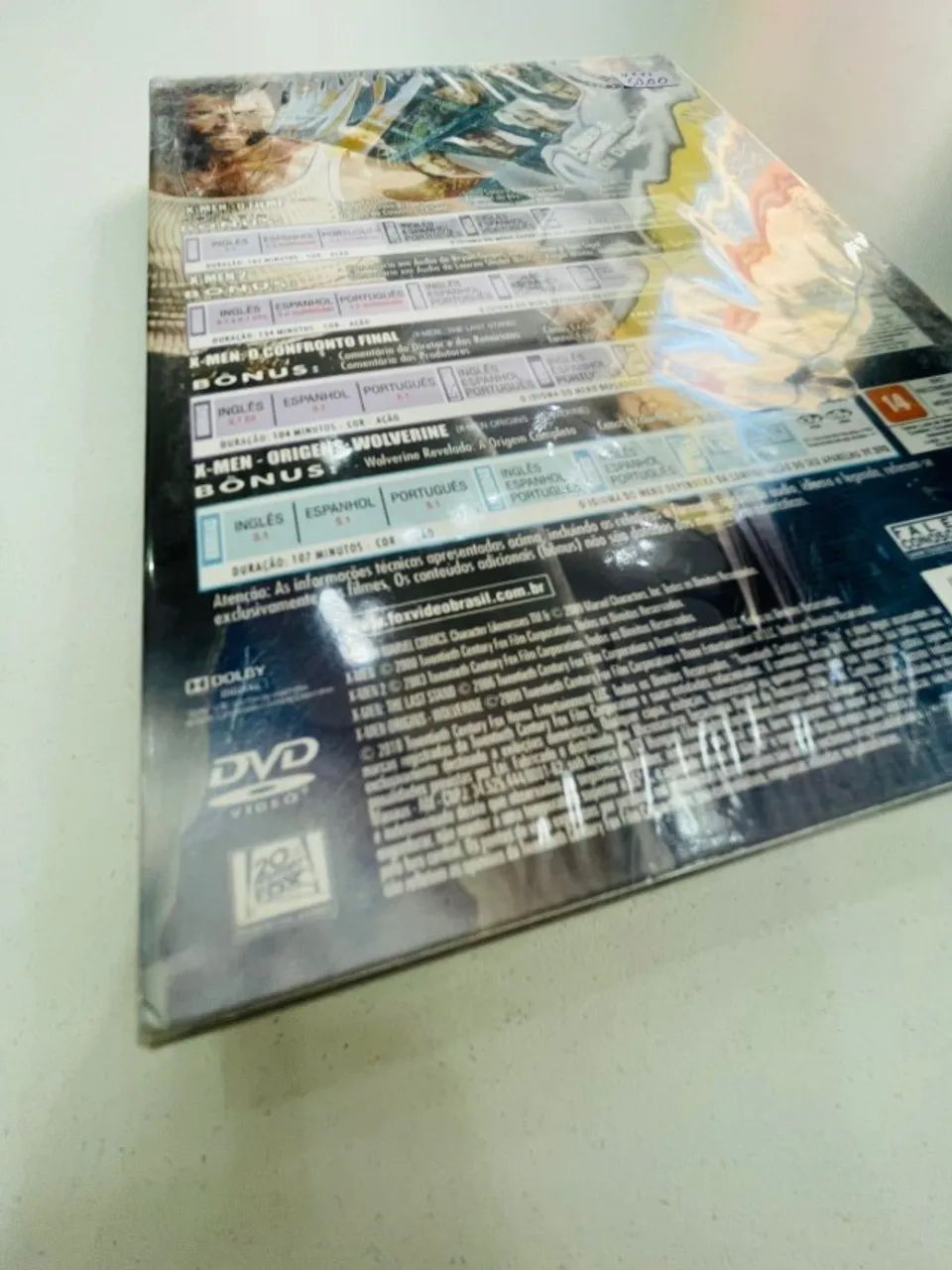 C&K LIVEDVD、Blu-ray4枚セット BOX X-MEN QUADRILOGIA - COLEÇAO COMPLETA 4 DVDs (MARVEL LACRADO