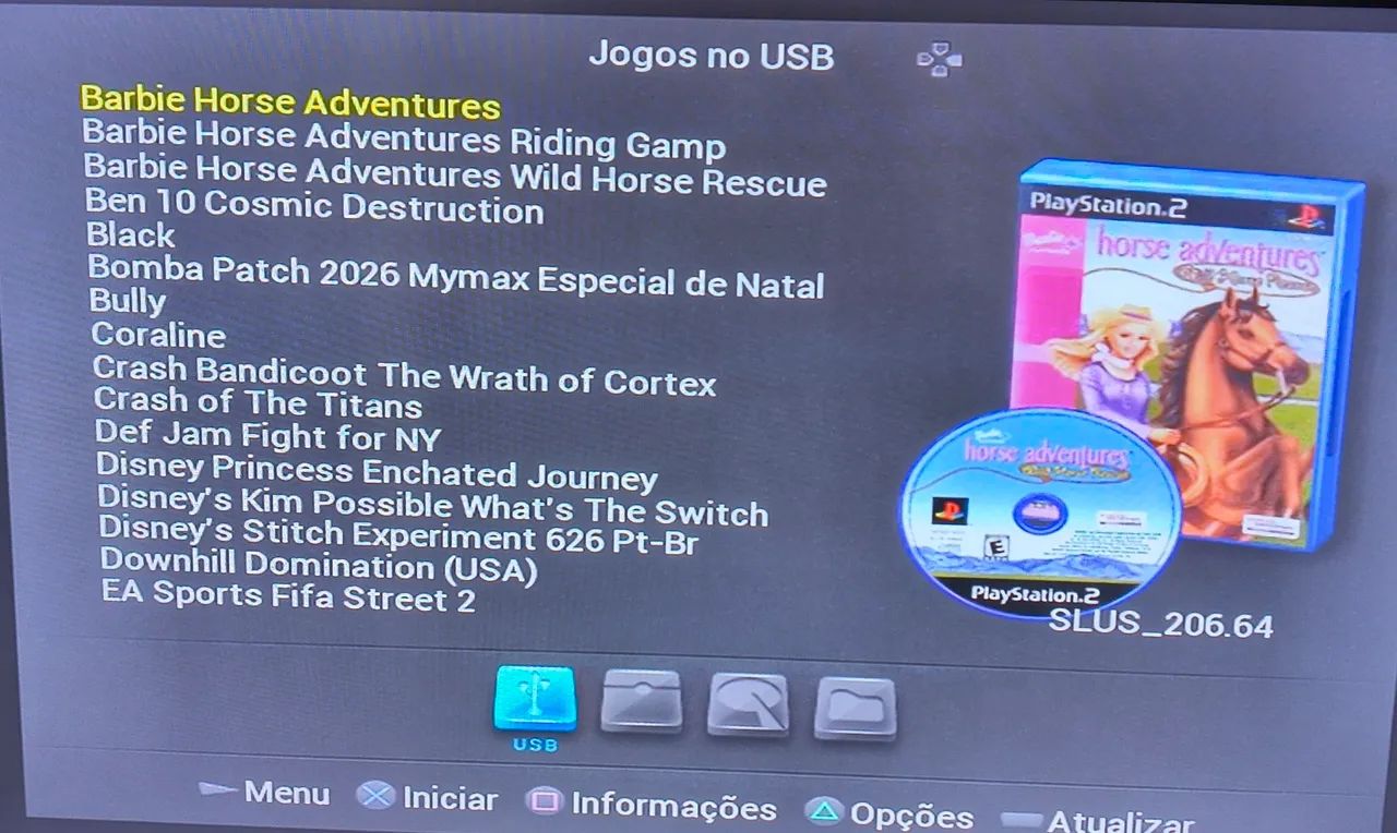 Hd com Case e jogos do ps2 - Foto 2