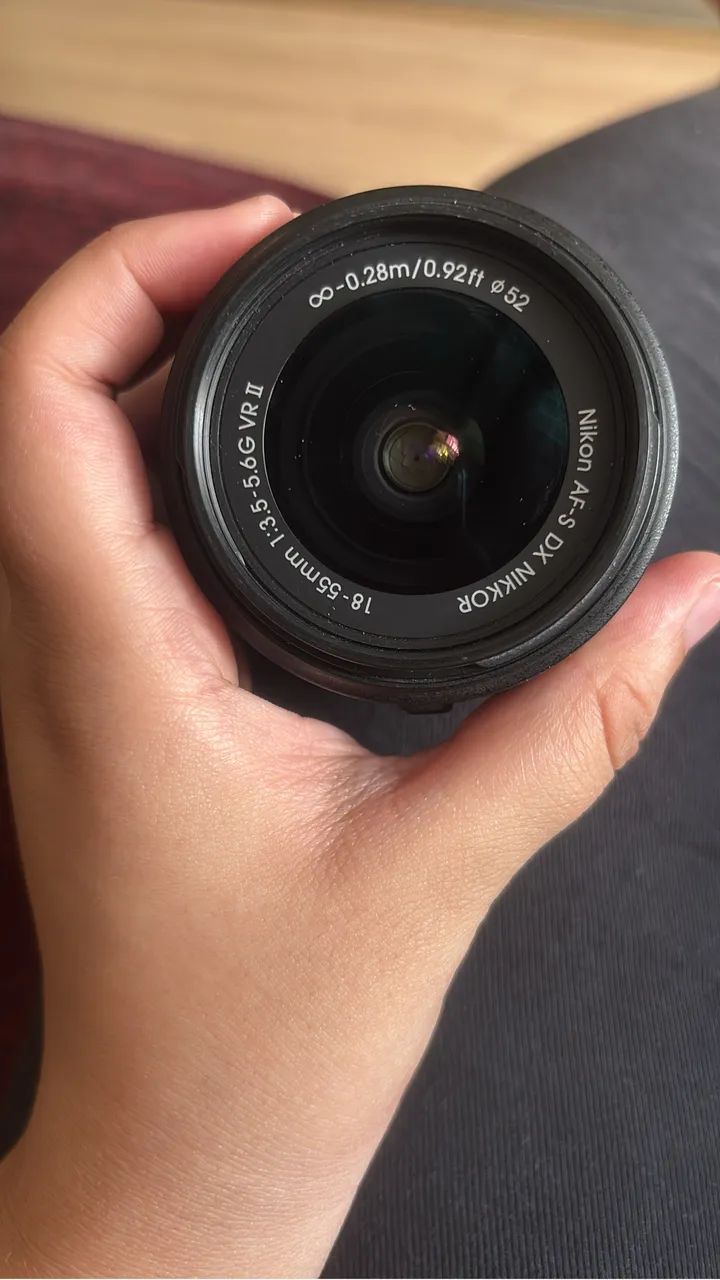 Lente Câmera Nikon 