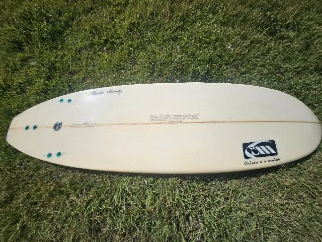 Prancha Surf 6.4" Cláudio Marinho + Kit Completo  - Foto 2
