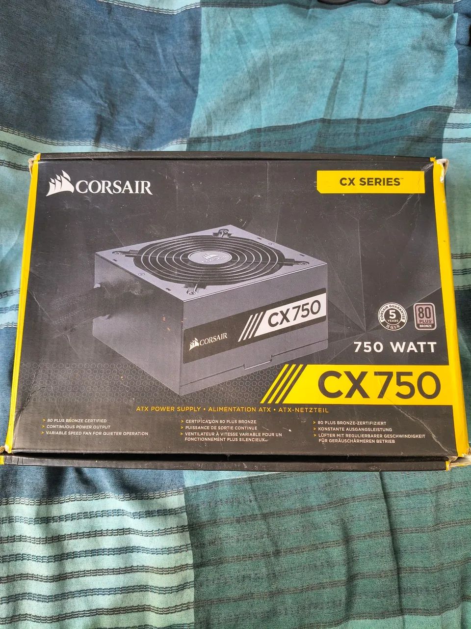 Fonte 750W Corsair CX750