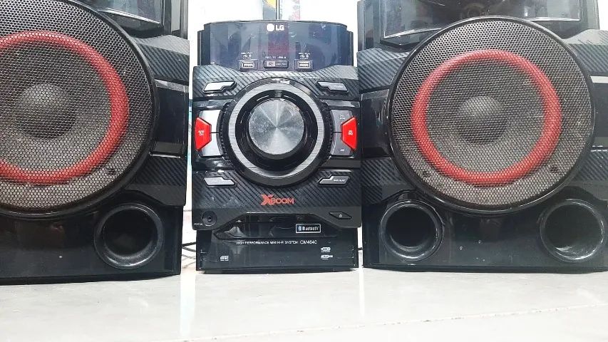 Mini System LG CM4640 Preto com Dual USB MP3 CD e Rádio - Foto 4