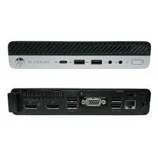  Mini PC HP 800 G4 Intel Core i5 8500t 6 núcleos 3,5 GHz 8GB 480GB Monitor AOC 21,5" 