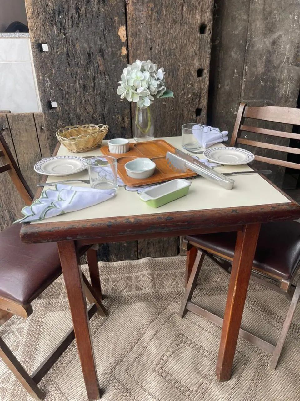 Conjunto mesa + cadeiras para restaurante  - Foto 2