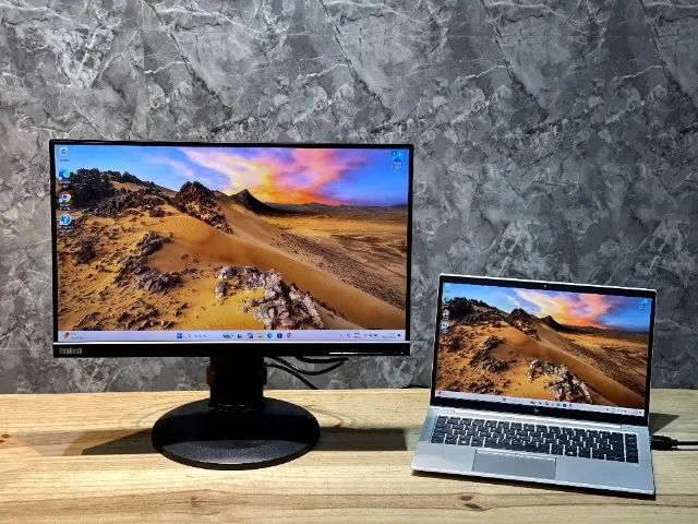 Monitor Lenovo Thinkvision 21,5 polegadas HDMI 1.4 + 1x VGA