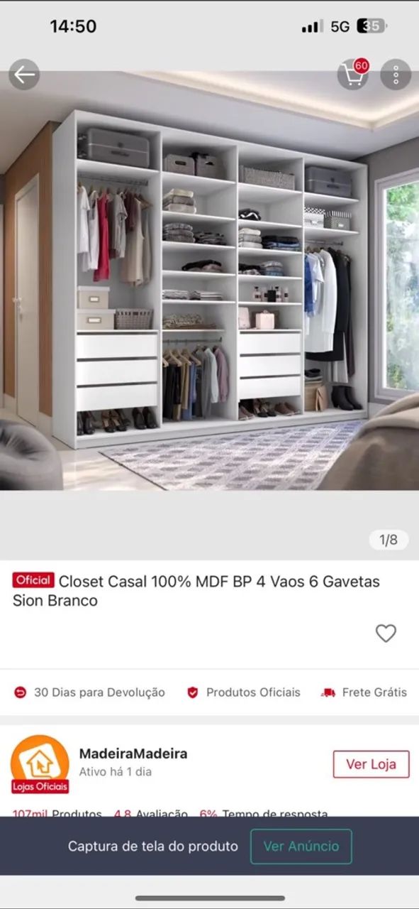 Guarda roupa - Foto 3