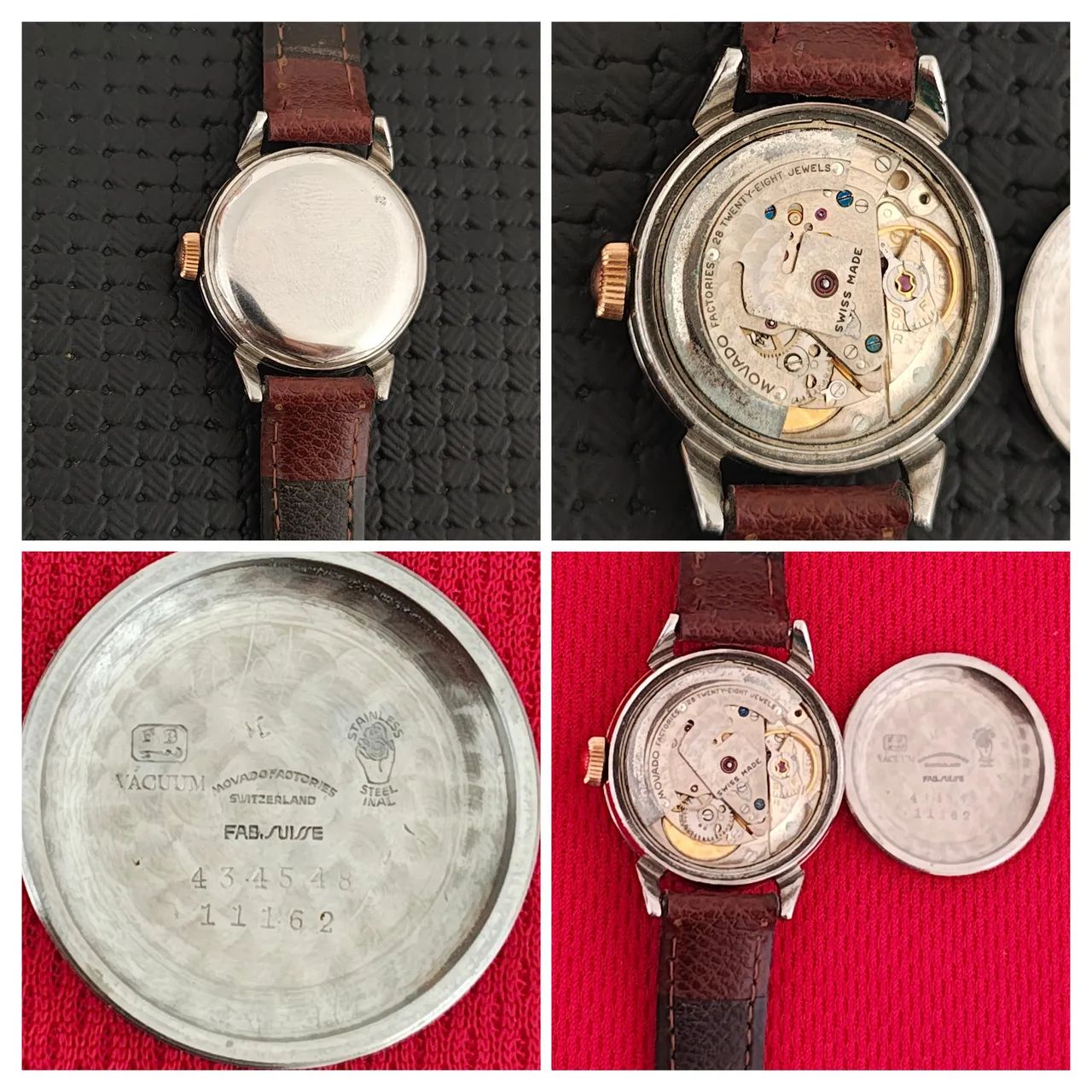 Relogio Movado Automático cal.431 Vintage pré Zenith  - Foto 3
