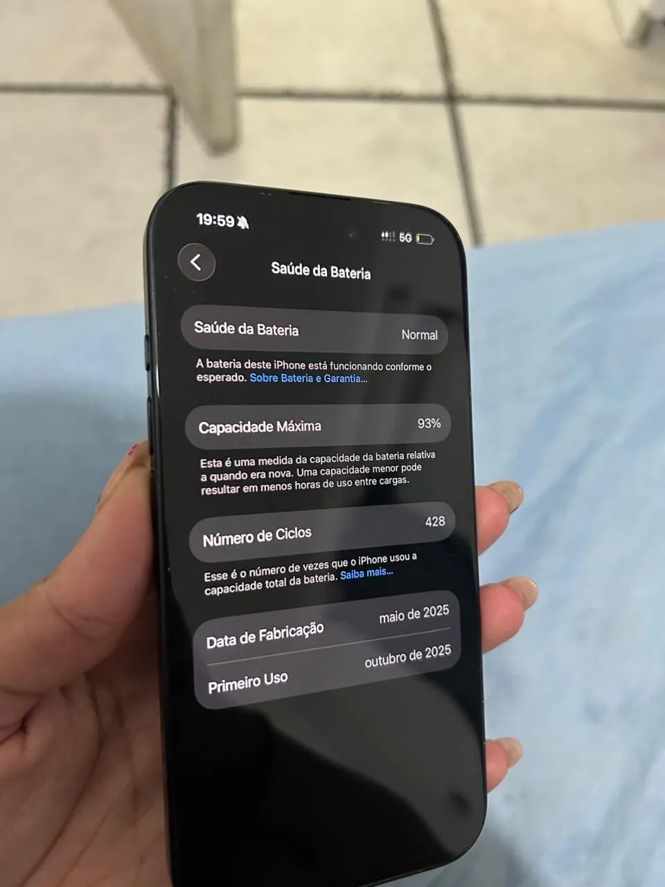 Iphone 16 - Preto 128gb  - Foto 4