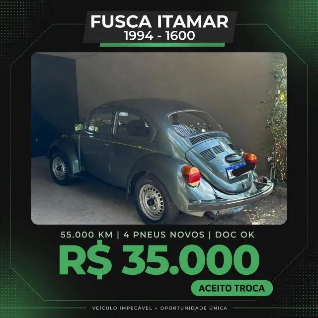 Volkswagen Fusca Fusca (gasolina) 1994