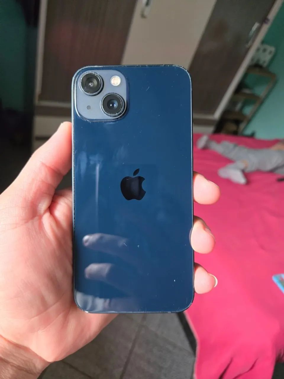 iPhone 13 256GB venda troca chip OFF - Foto 4