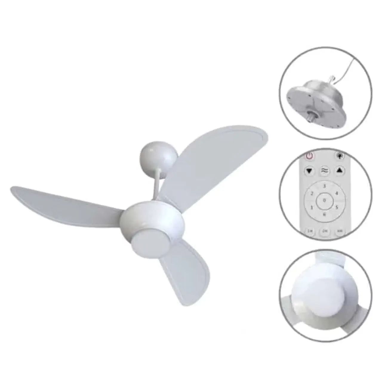 Ventilador de teto inverter instalação gratuita - Foto 3