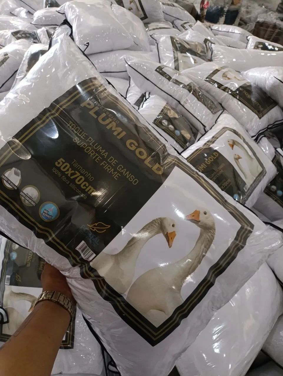 TRAVESSEIRO PLUMI GOLD - Foto 5