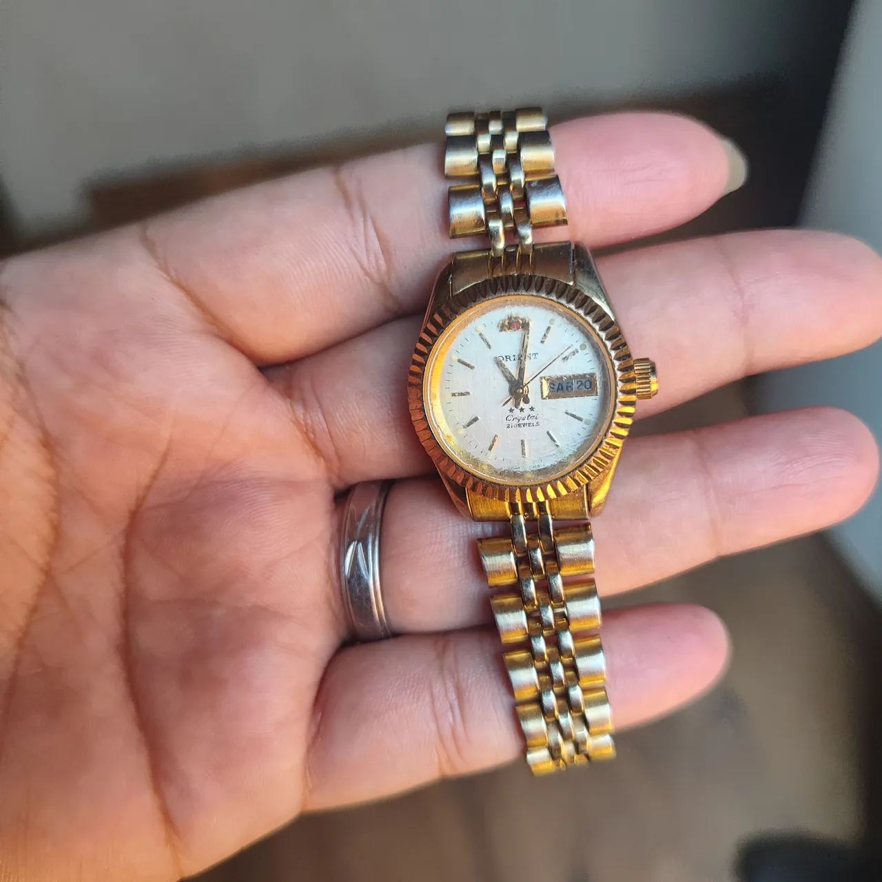 Vendo relógio oriente original funcionando perfeitamente 