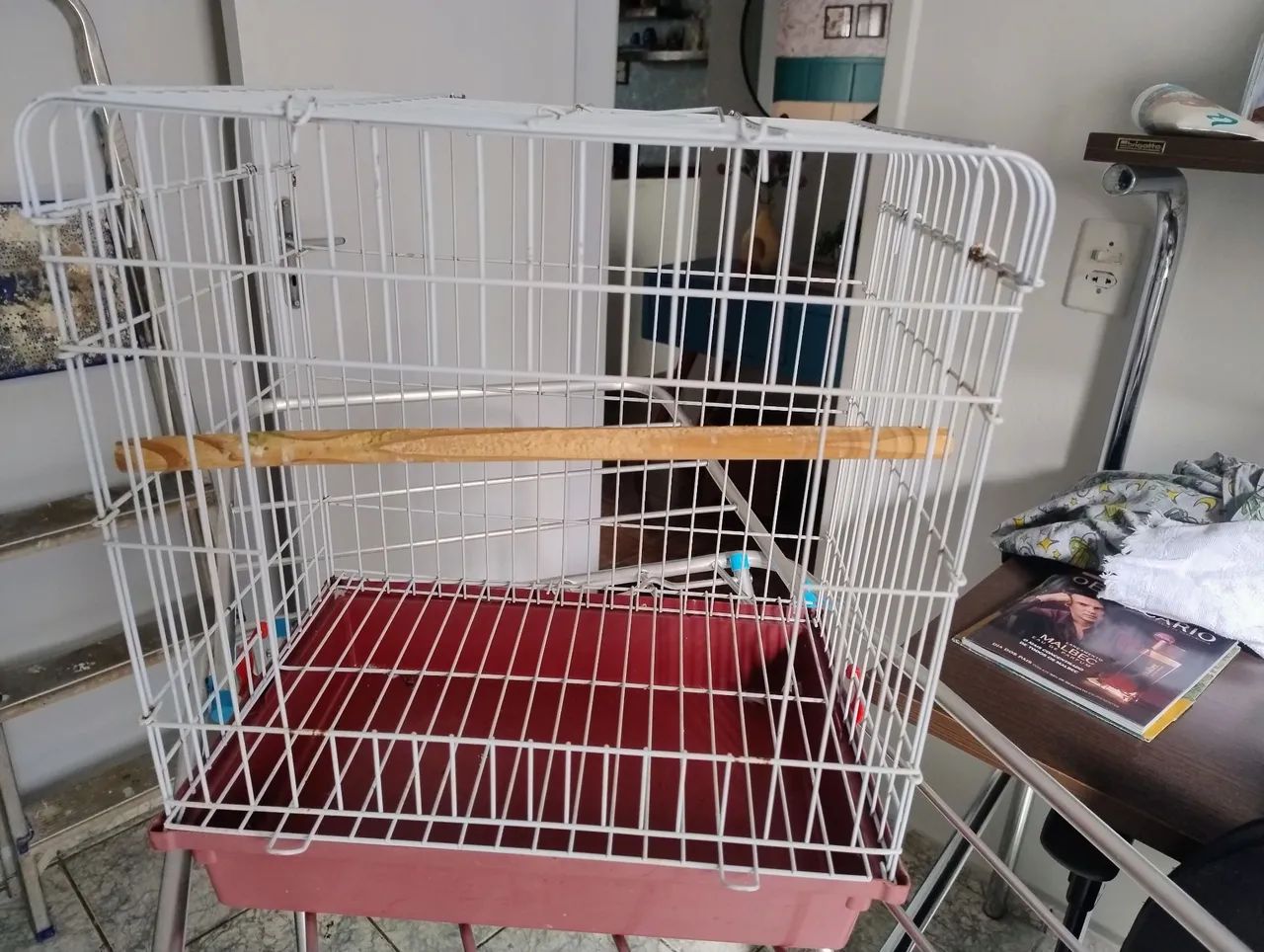 Gaiola para calopsitas ou passarinho 