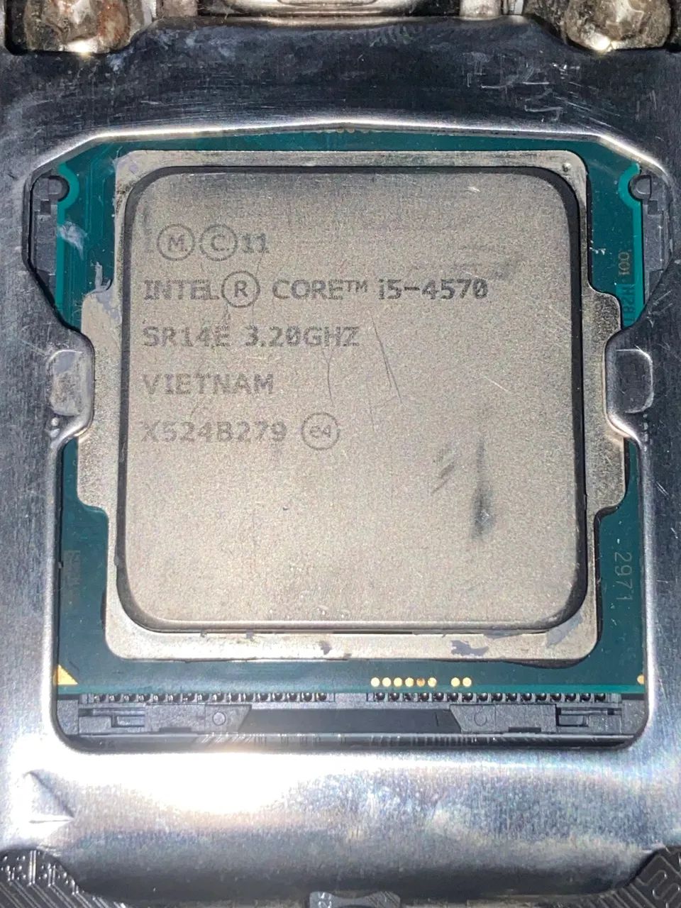 Placa mãe mais processador 
