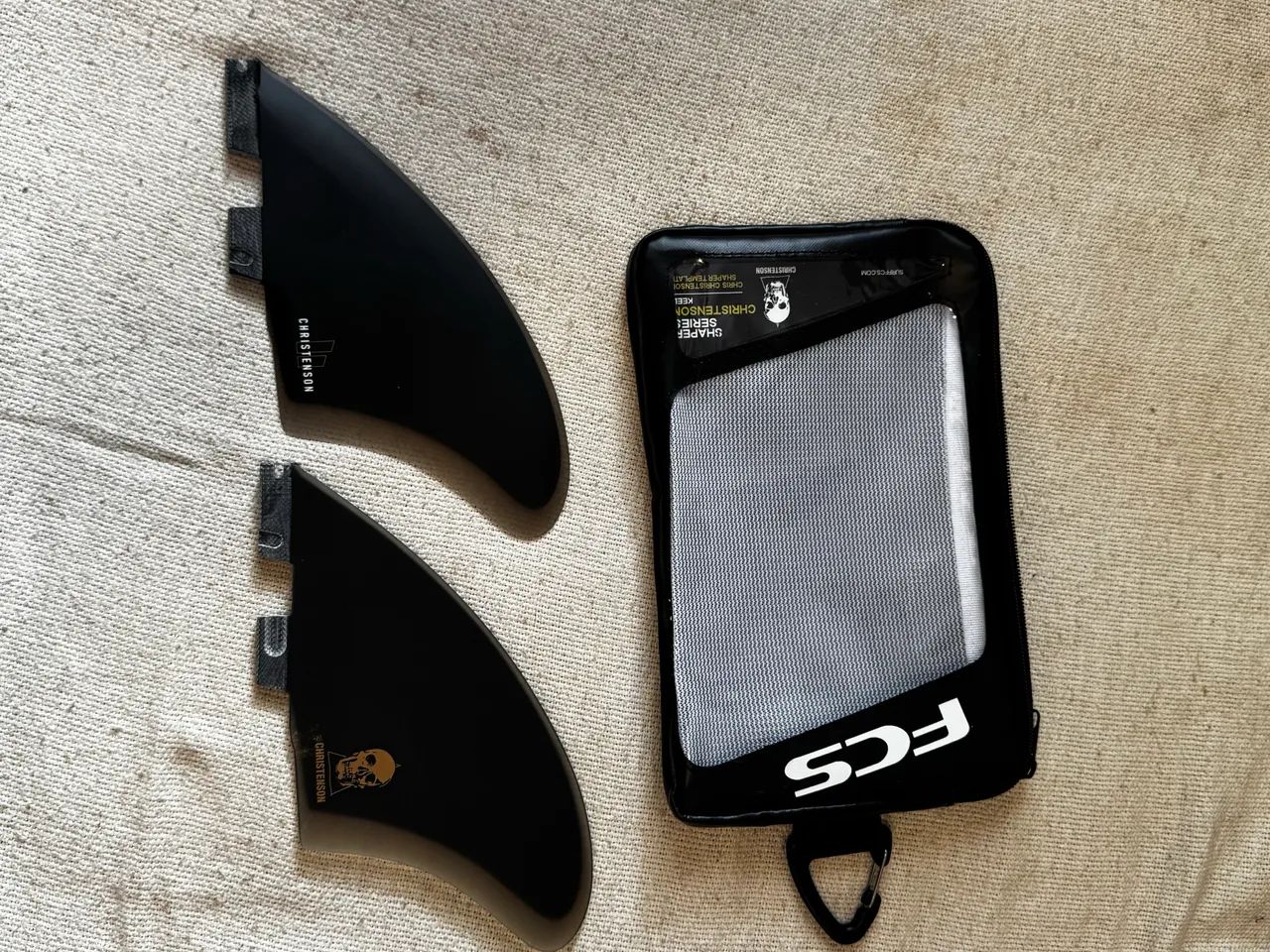 Quilhas FCS II Christenson Keel Twin PG - Biquilha - XL - Foto 3