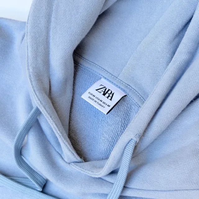Zara Camiseta Moletom Com Capuz - Foto 2