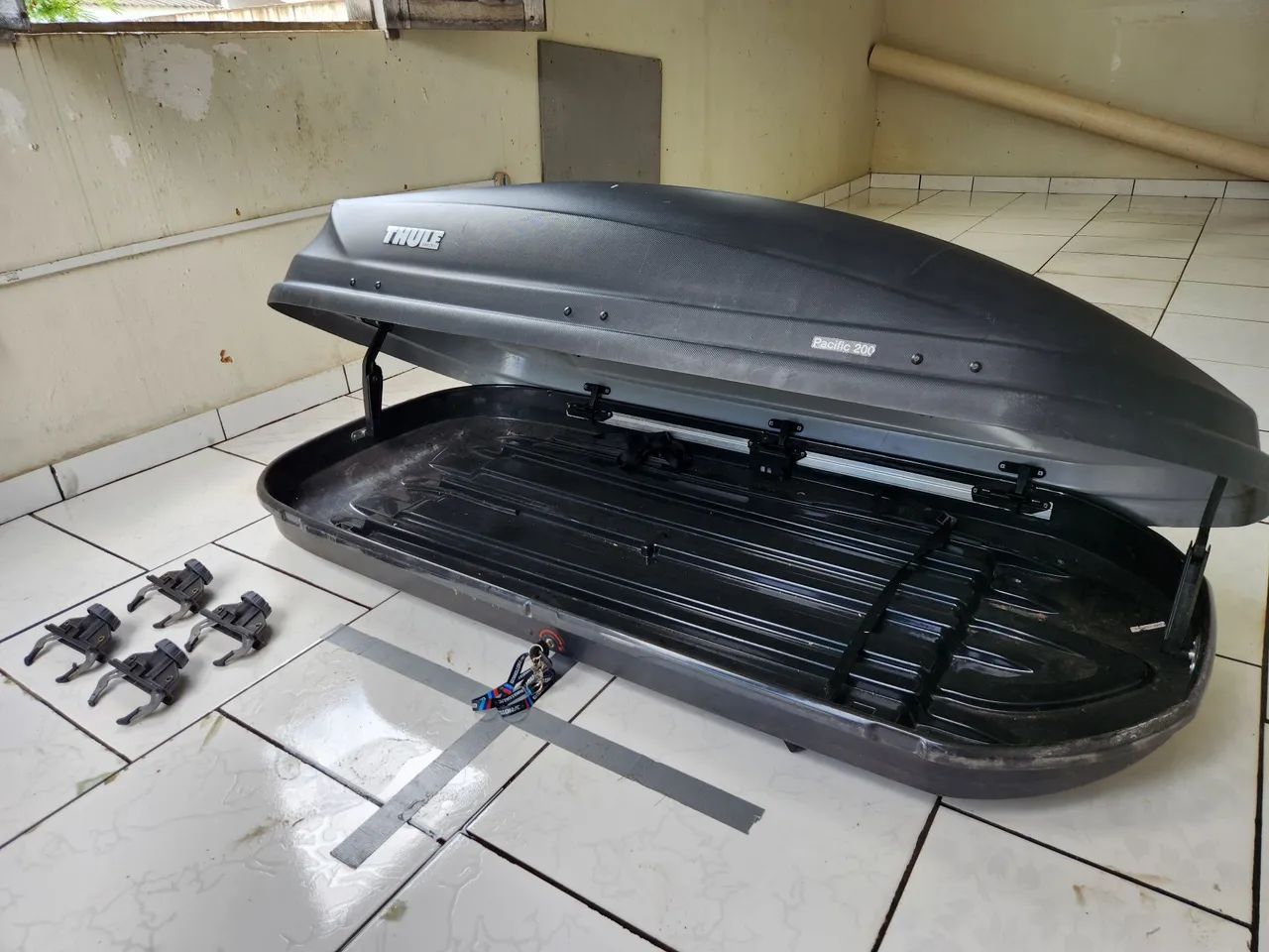 BAGAGEIRO DE TETO DA MARCA THULE PACIFIC 200 - Foto 3