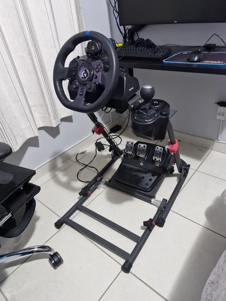 Logitech G923 + Cockpit Veloce V3 (PS5/PC) - Foto 3