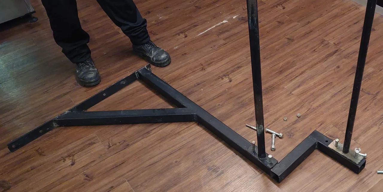 Barra fixa, pull up station, crossfit, musculação  - Foto 4