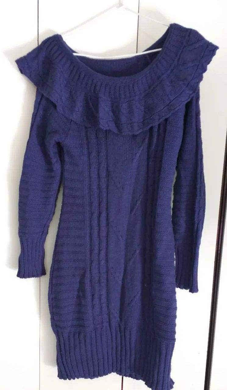 Vestido de lã novo - Foto 4