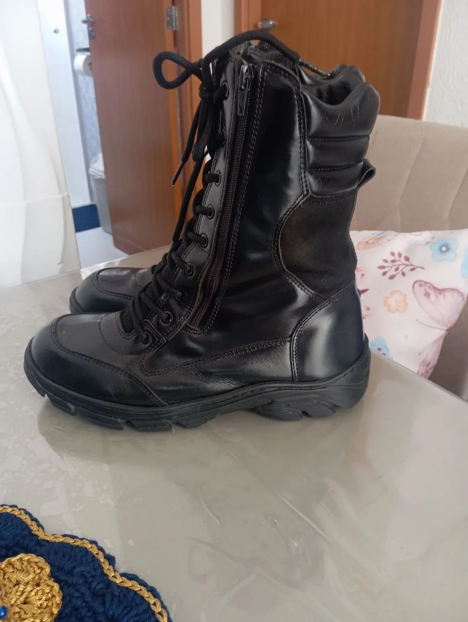 Coturno masculino militar force  - Foto 2