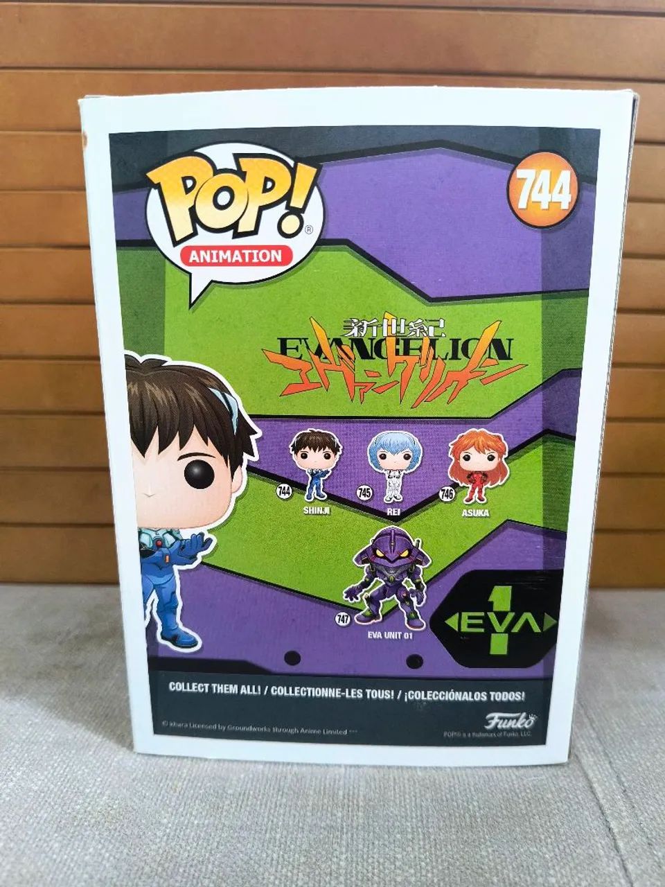 Funko Pop Shinji #744 - Neon Genesis Evangelion (VAULTED) - Foto 3