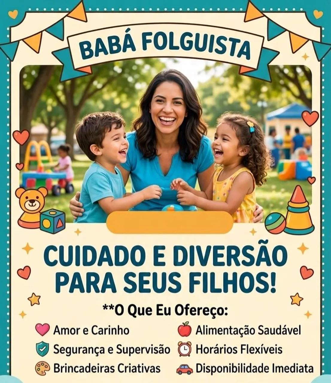 Disponível como Babá folguista