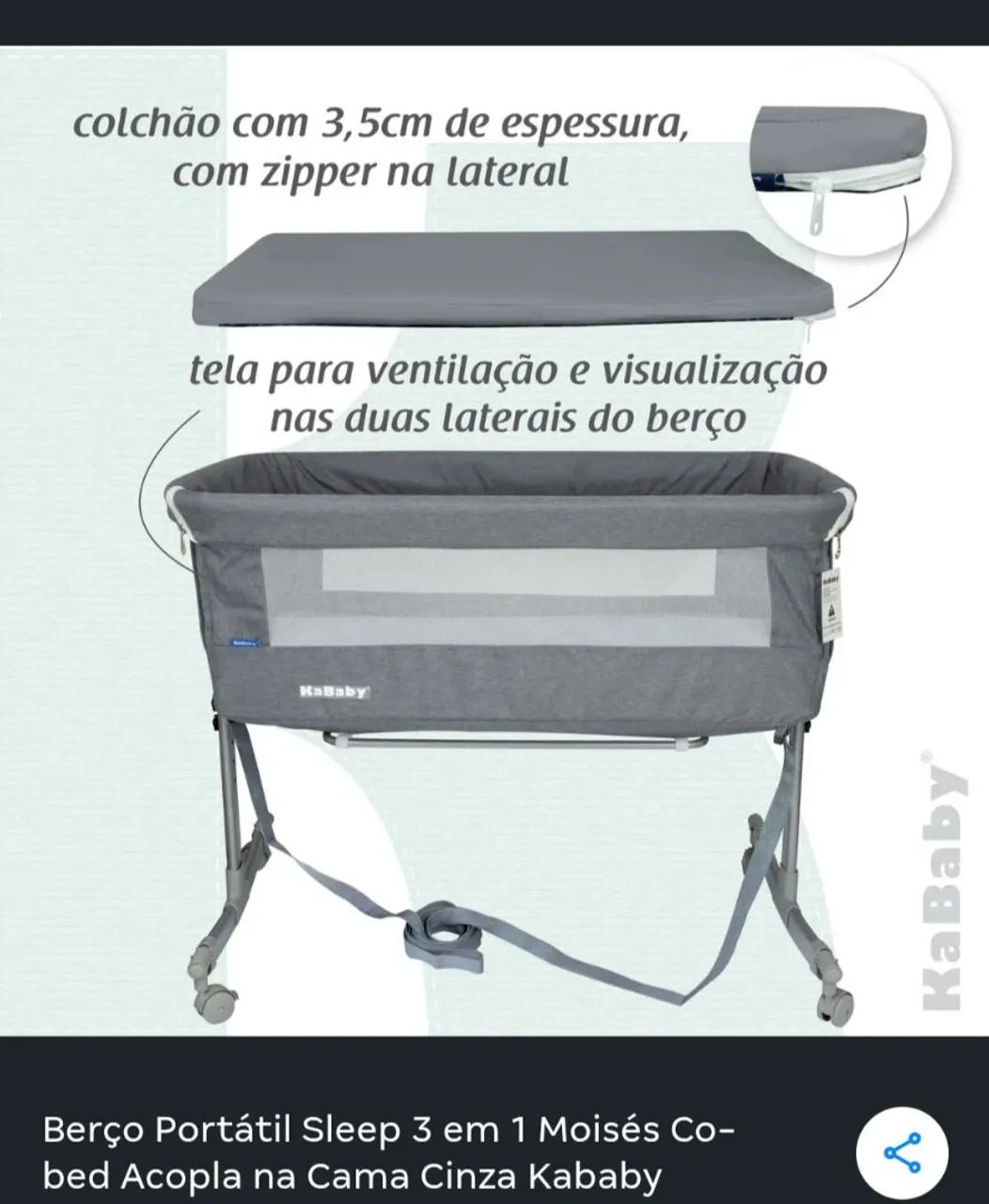 BERÇO MOISES - Foto 4