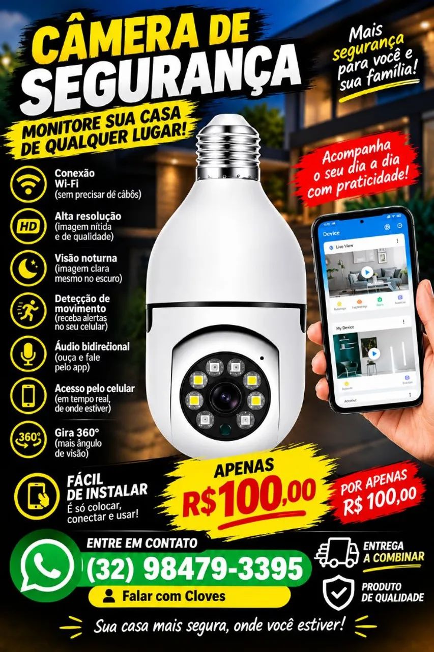 Câmera de segurança