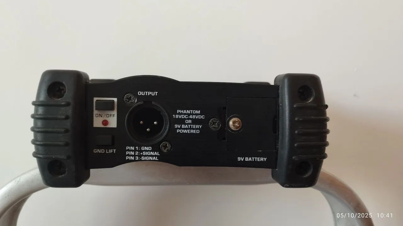 Direct Box Ativo Phonic DB3 Profissional Phantom Power - Foto 3