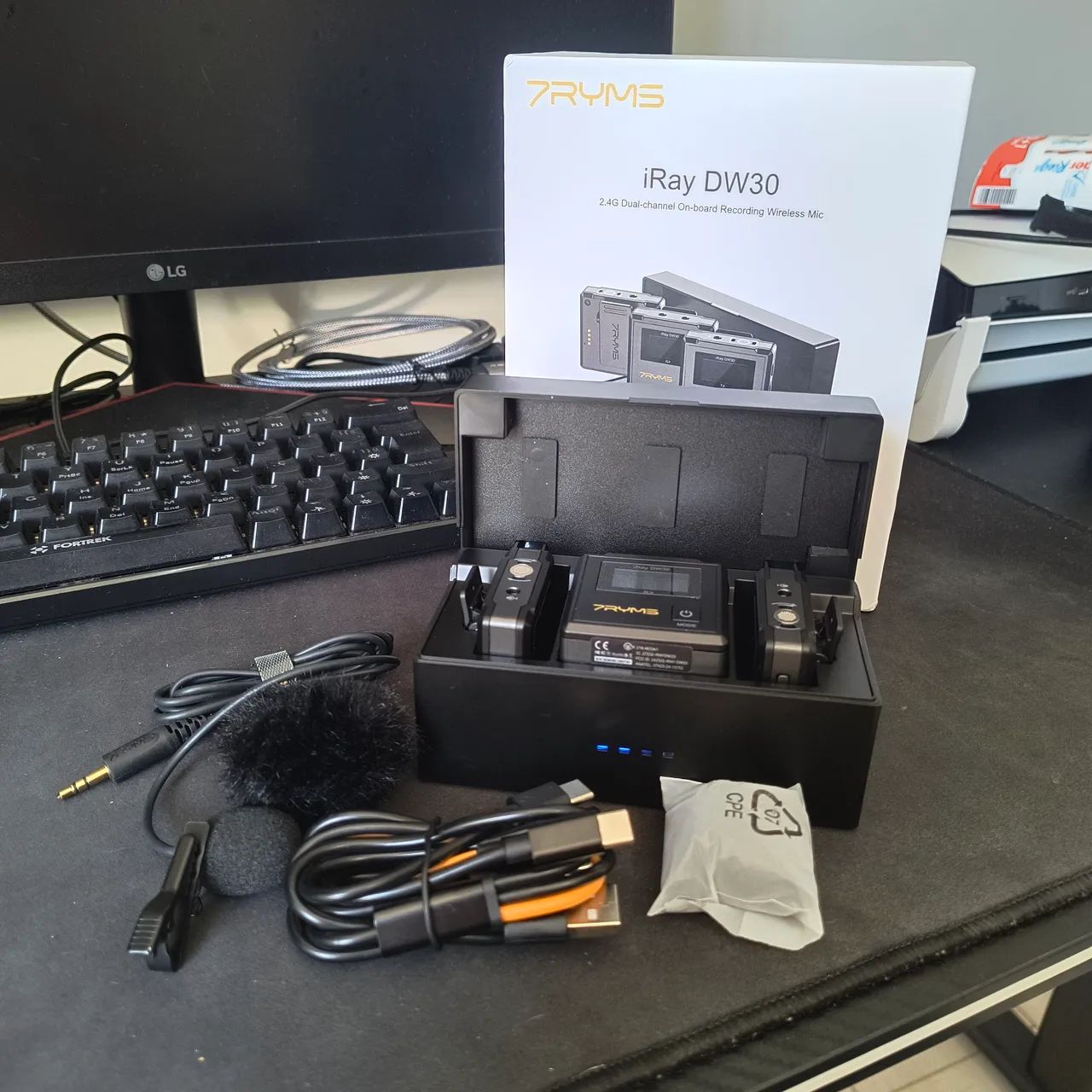 MICROFONE LAPELA 7RYMS DW-30 - Foto 5