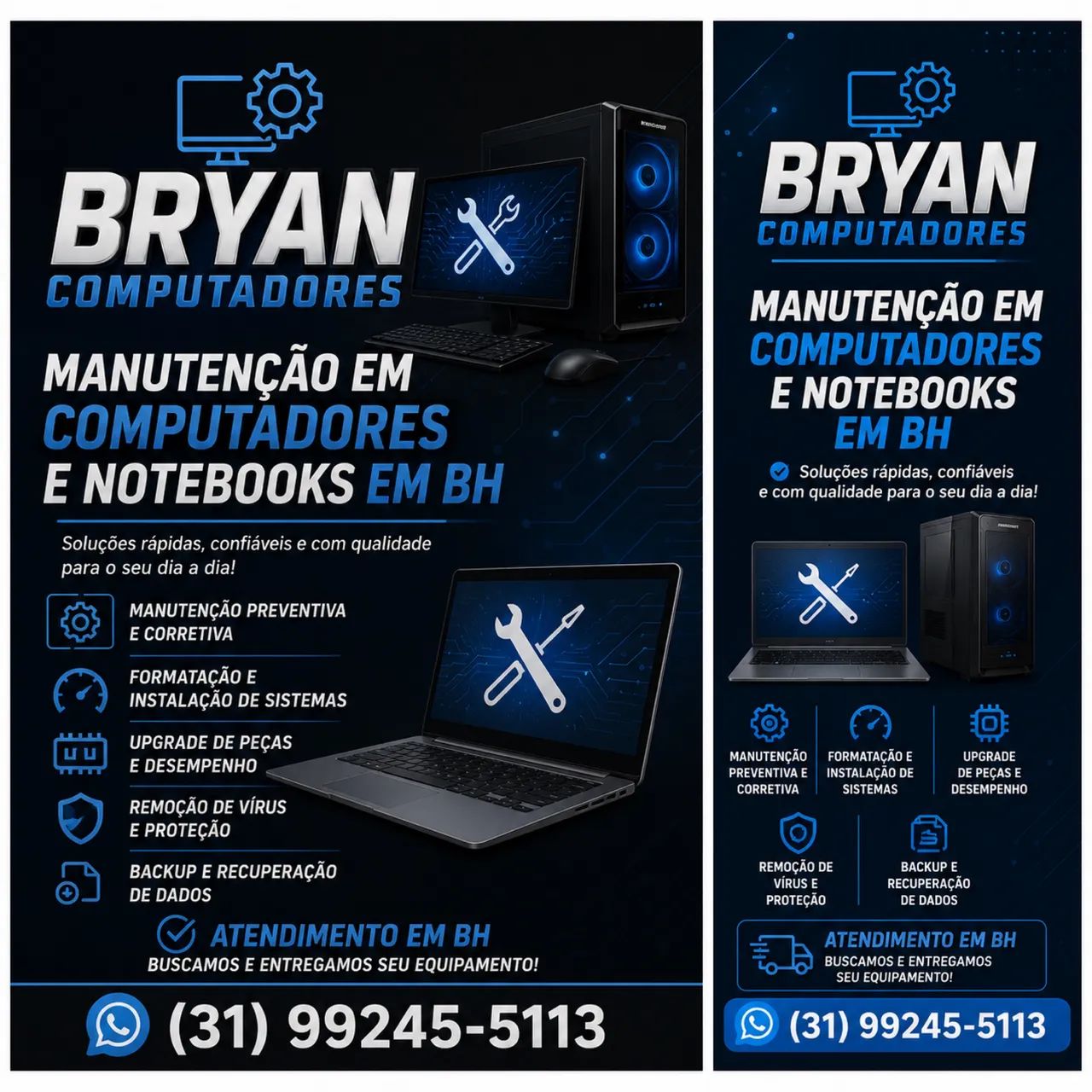Manutenção em PC e Notebook