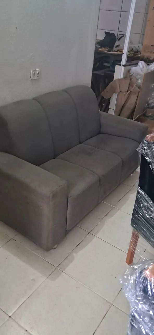 Sofa 3 lugares usado desocupar 