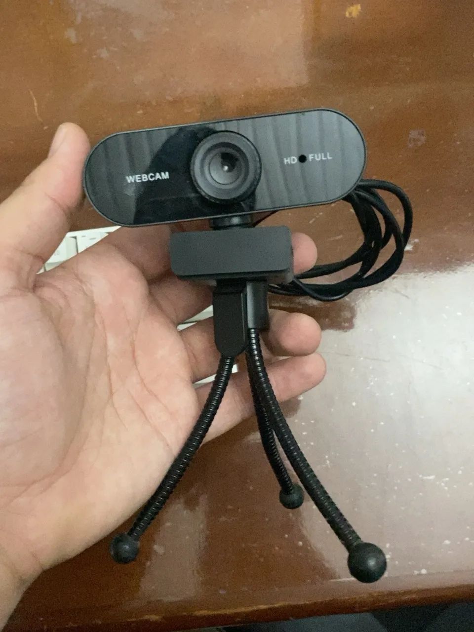 Teclado mecânico + Mouse Gamer + Webcam com tripé  - Foto 4