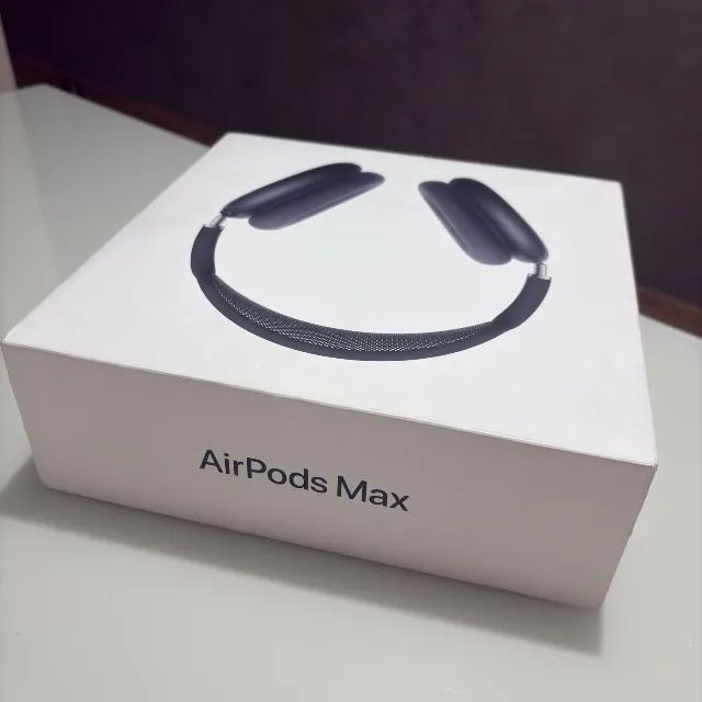 AirPods Max Usb-C A3184 Novo Lacrado cor Midnight ! - Fones de