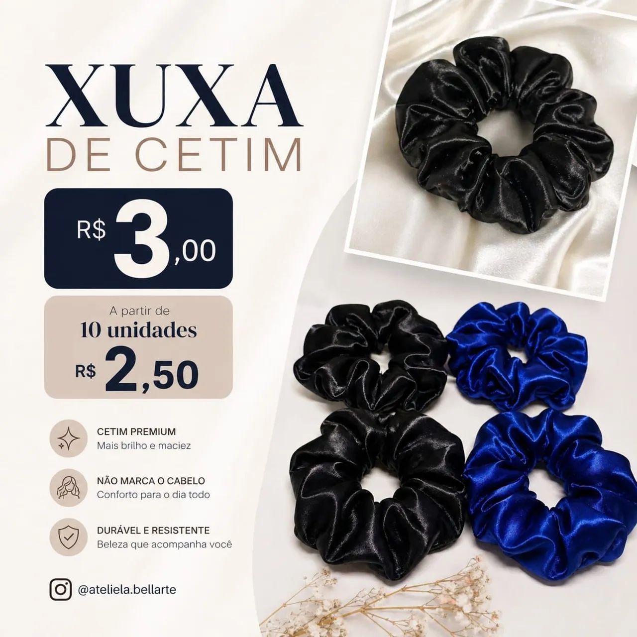 Xuxa de cetim