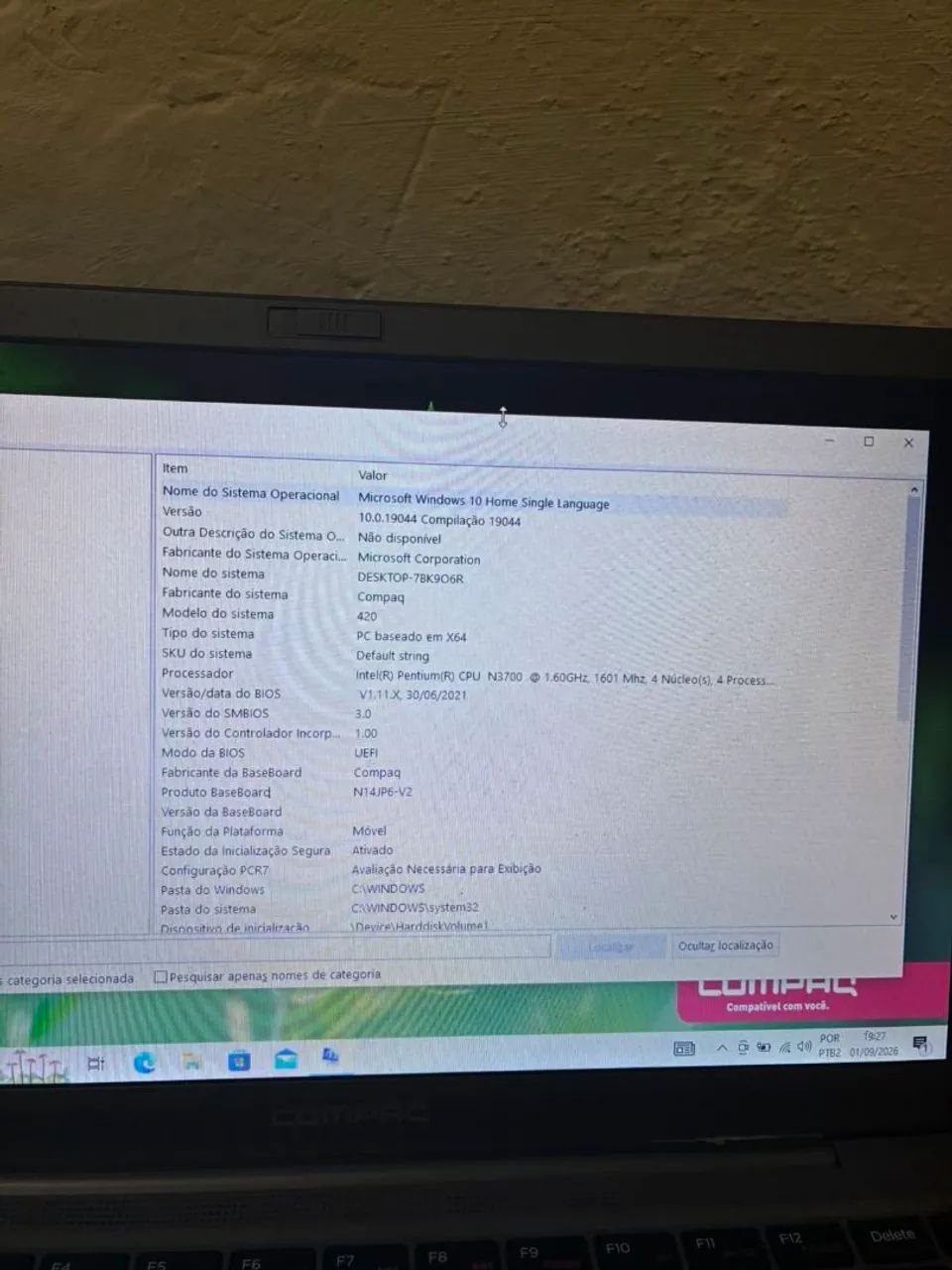 Notebook Compaq - R$350 - Foto 3