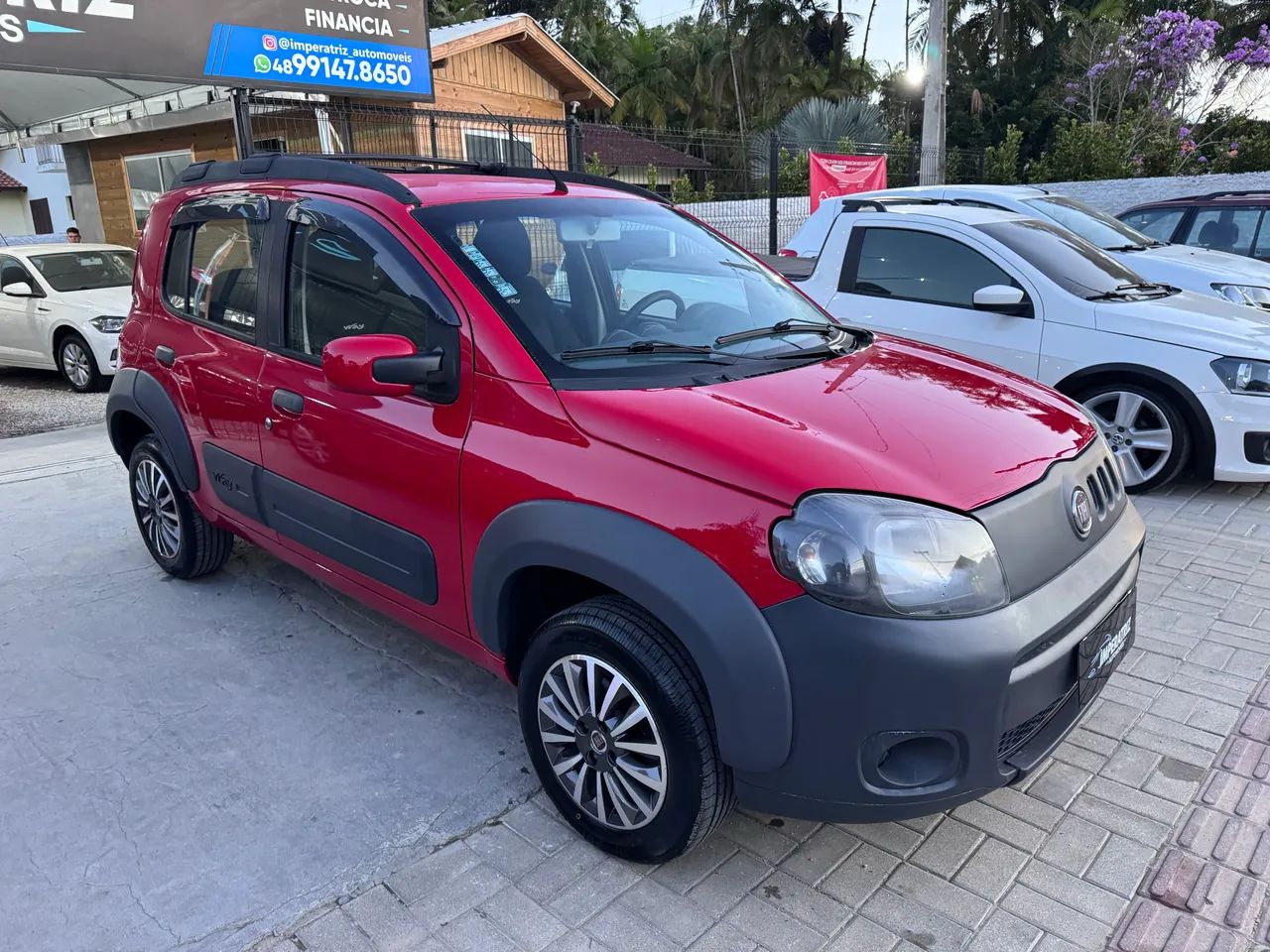 Fiat Uno WAY 1.4 EVO Fire Flex 8V 5P 2012 - Foto 3