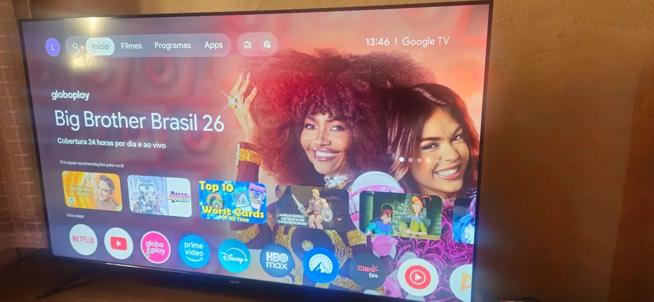 TV Phillips 50 polegadas 4k