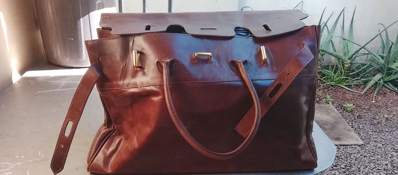 Bolsa de couro 