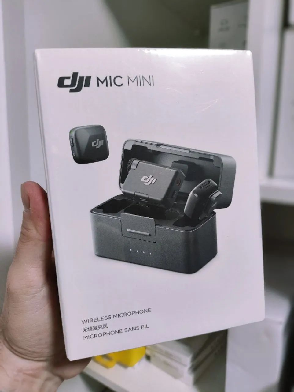 Microfone de Lapela Dji Mic Mini - @LJCEletro