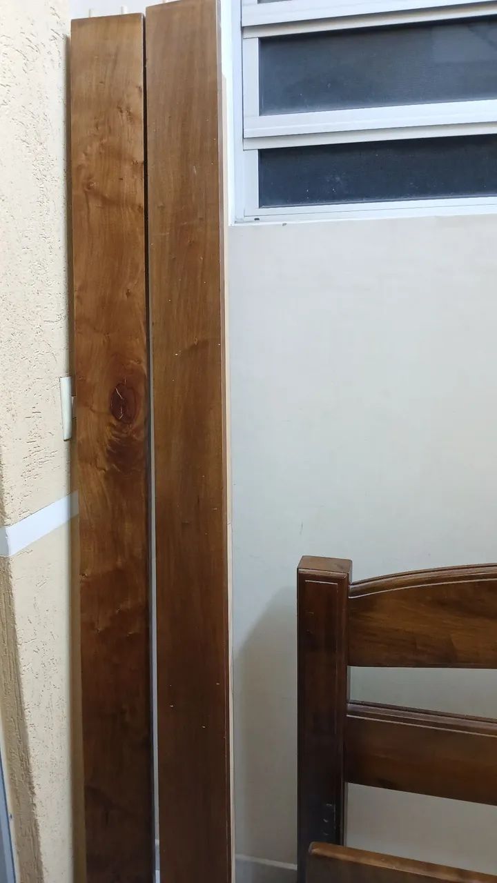 Cama casal madeira macica - Foto 4