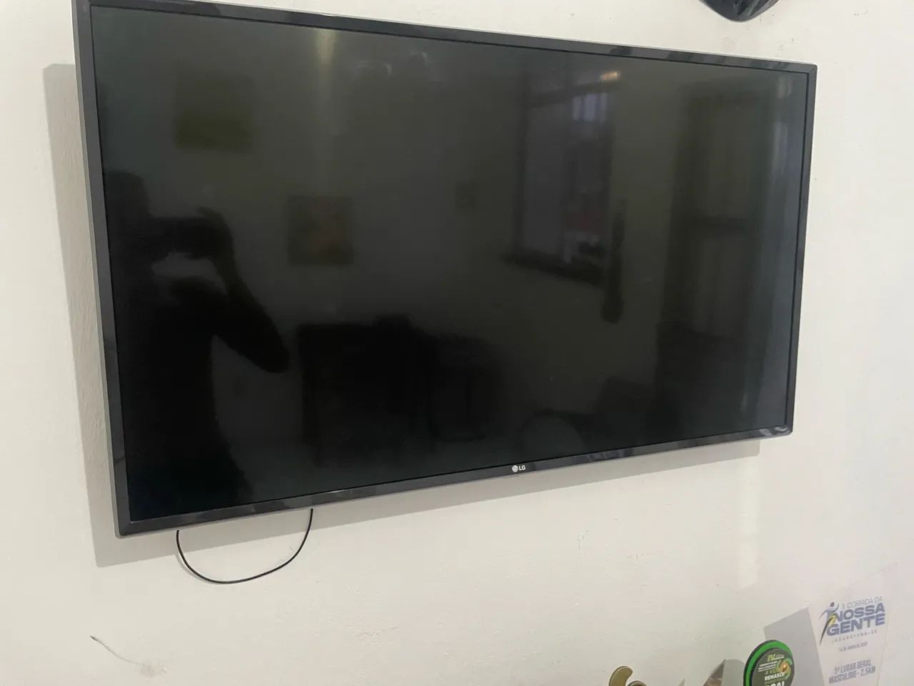 TV LG 43 com defeito  - Foto 2