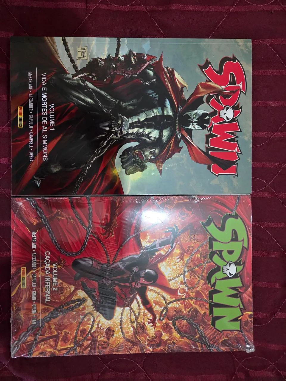 Spawn 1 e 2 (lacrado) - Panini