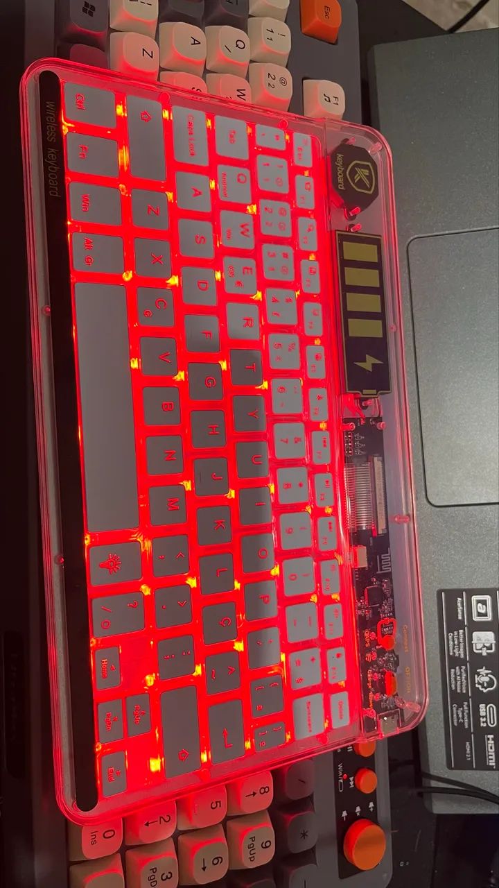 teclado e mouse sem fio via bluetooth  - Foto 2