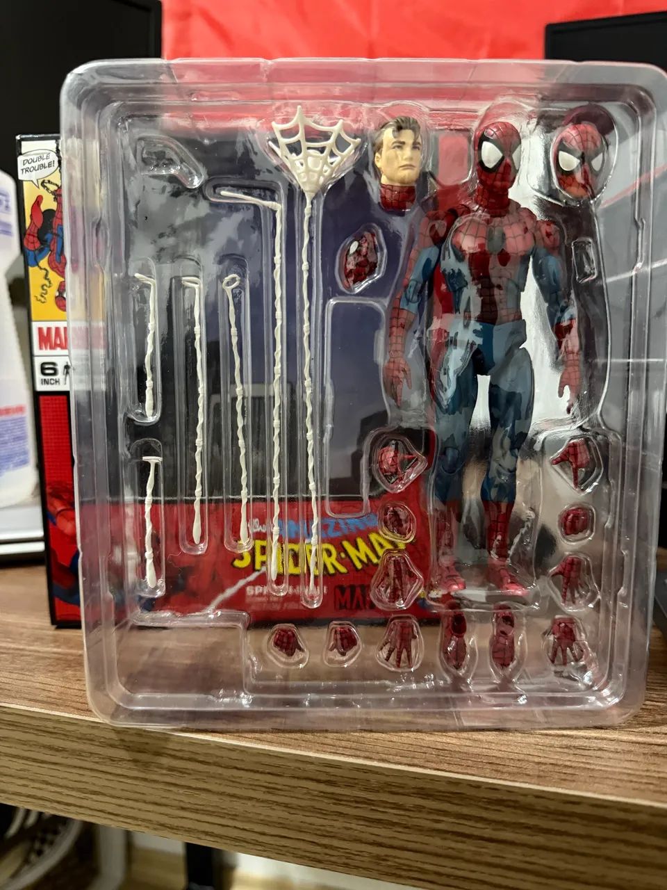 Action Figure Mafex Spiderman Comic Version 075 - Hobbies e