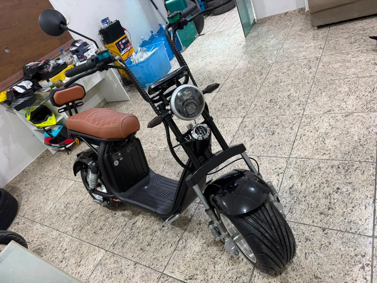 Bicicleta Tipo Moto Elétrica 
