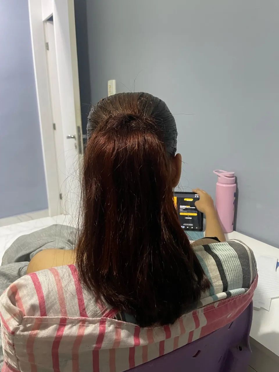 Rabos de cabelo humanos 