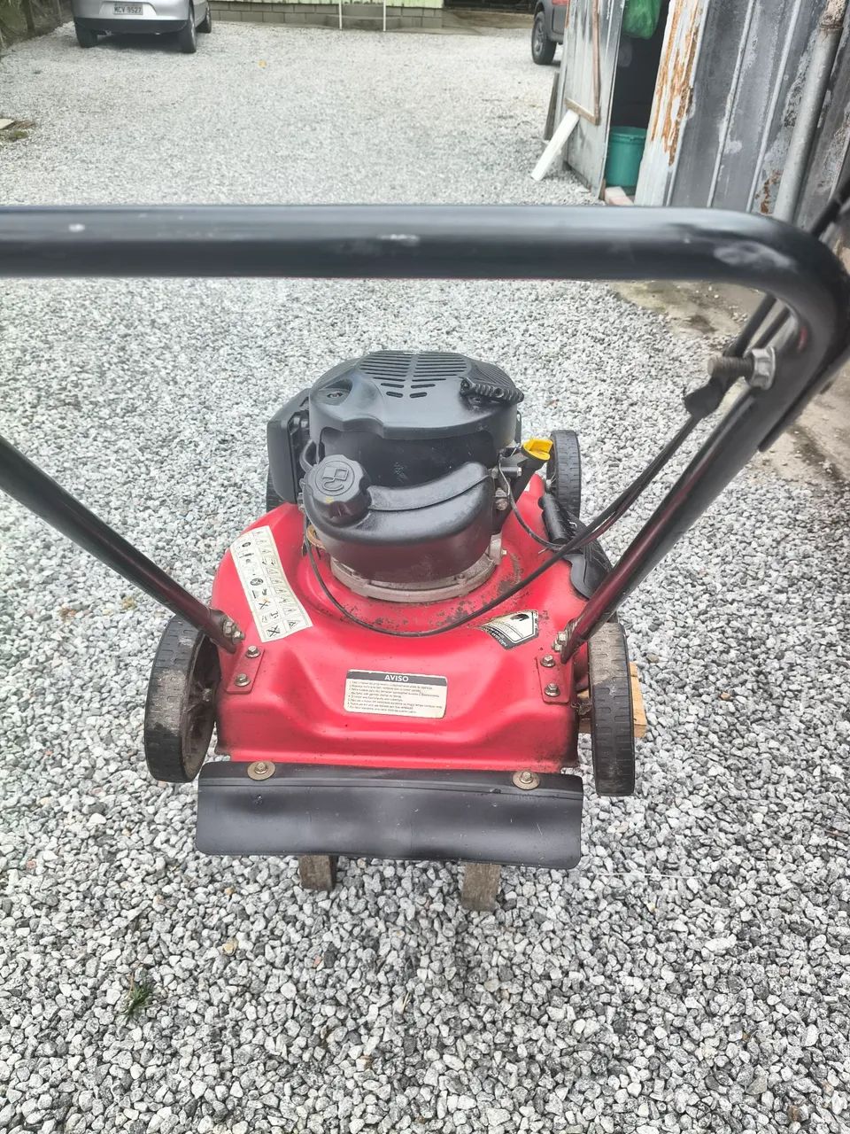 Vendo cortador de grama garthen a gasolina  - Foto 4